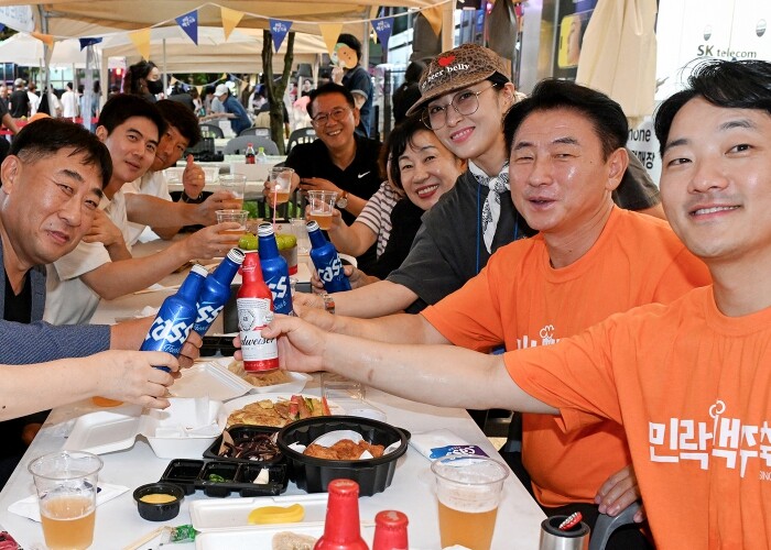 비도 막지 못한 열기…의정부 민락맥주...