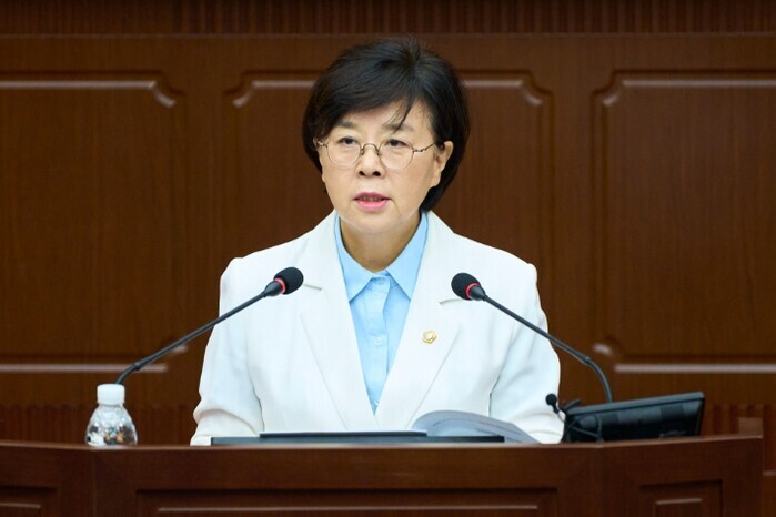 대전 서구의회 손도선 의원, 5분 자...