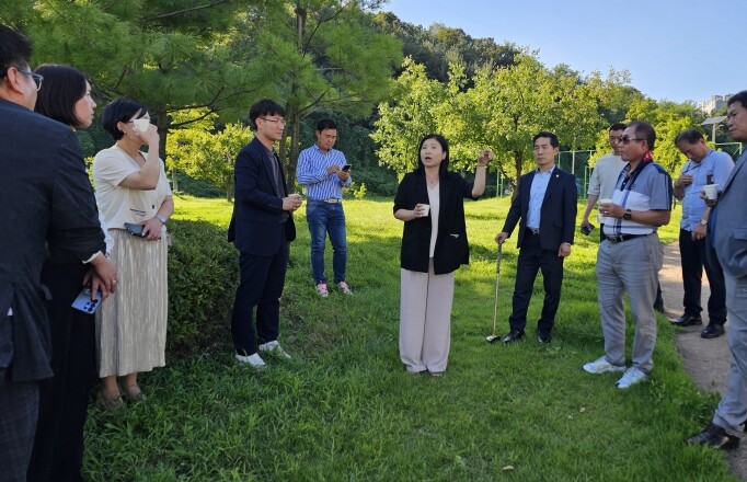 인천시의회 유경희 위원장, 파크골프장...