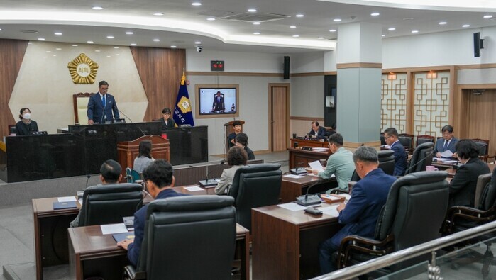 제344회 괴산군의회 임시회 폐회