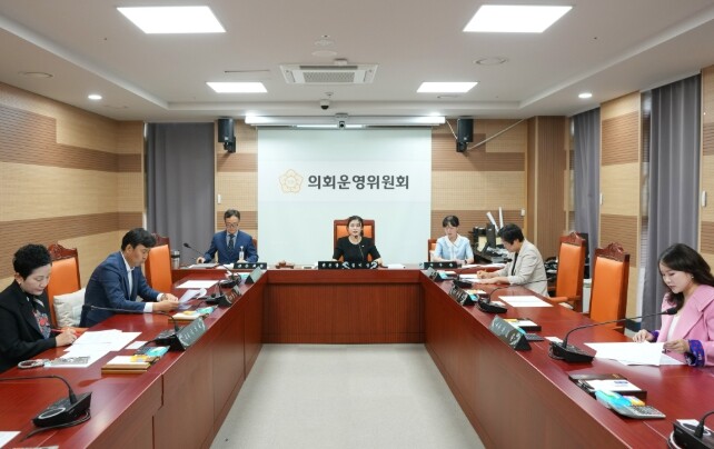 아산시의회 의회운영위원회,'아...