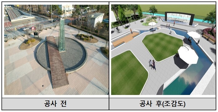 청라호수공원 내 미디어시설 공간, 도...