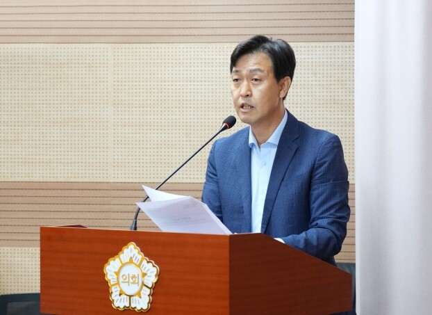 아산시의회 명노봉 의원, ｢아산시 플...