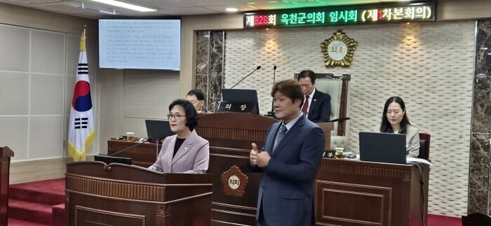 옥천군의회 박정옥의원, ‘한국수화언어...