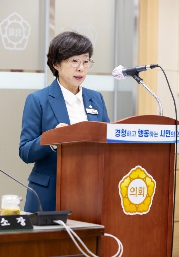 순천시의회 최미희 의원, '순...