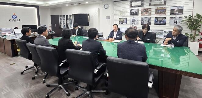 하남시의회, 하남시장 면담…"...