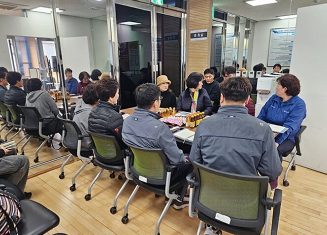 고객이 말하고, 센터가 듣는다. 연수...