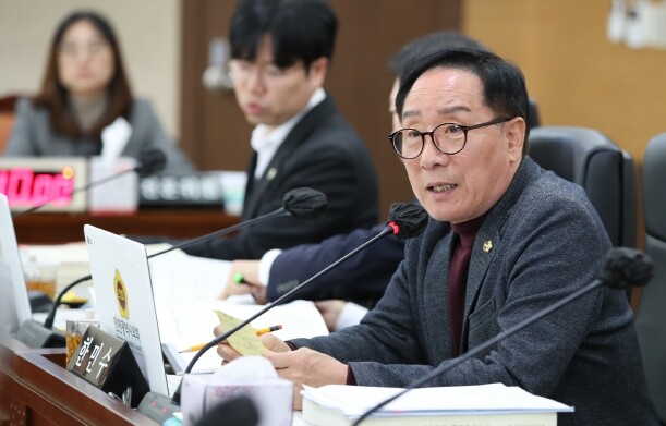인천시의회 한민수 의원, 말뿐인 급식...