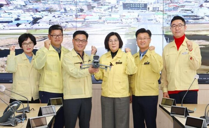 안성시, 재난 안전 드론 영상 관제시...