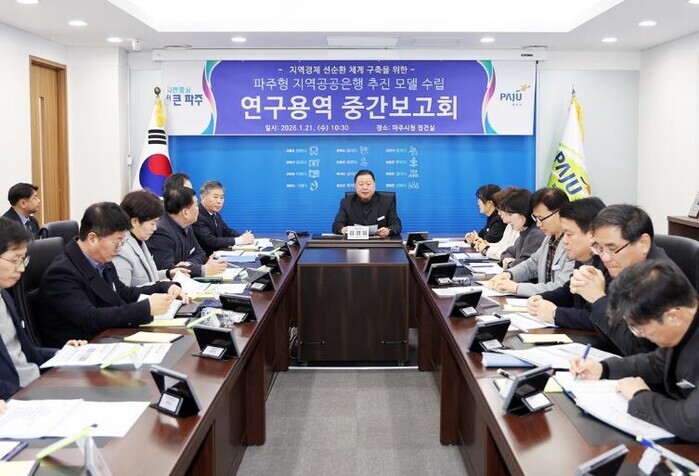 파주형 지역공공은행 추진 모델 수립 ...