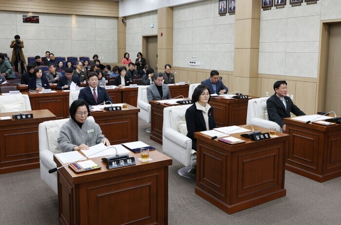 계룡시의회, 2026년 첫 임시회 개...