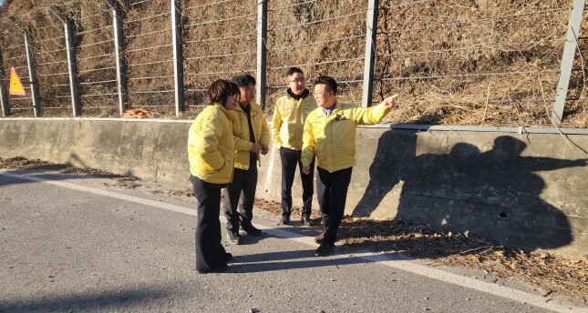 안성시, 한파주의보 속 현장점검 실시...