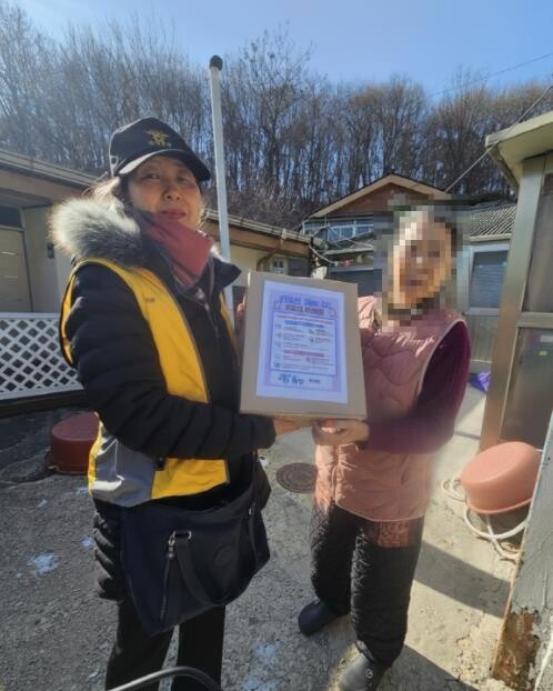 파주시 조리읍, 동절기 취약계층 안전...