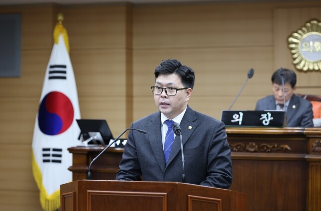 부여군의회 노승호 의원 5분 발언 “...