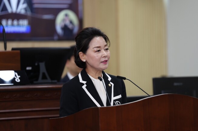 김은숙 청주시의원, "농산물...