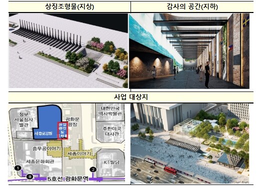 국토교통부, 광화문 광장 '감사의 정원' 국토계획법 위반 사실 확인