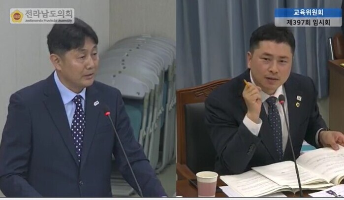 임형석 전남도의원,  공동교육과정 확...
