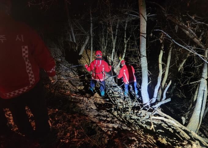 공주시, 봄철 야간산불 신속대응반 운...