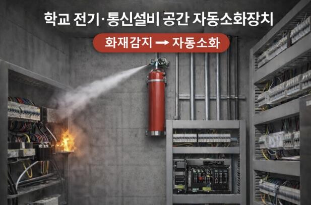 김포교육지원청, 학교 전기·통신실 화...