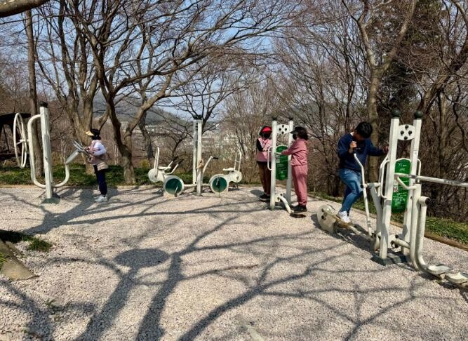 영광군, 우산근린공원 체육시설 이용환...