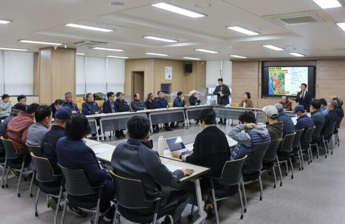 홍성군의회, 홍성군 송전선로 주민간담...
