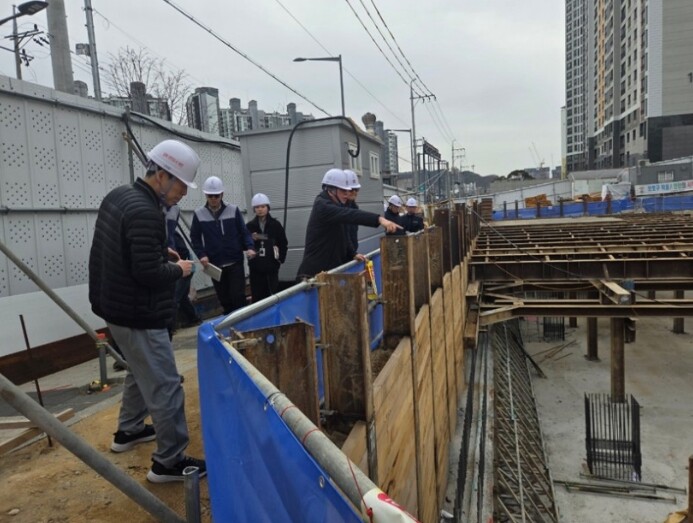 대전시 해빙기 건축공사장 안전점검 실...