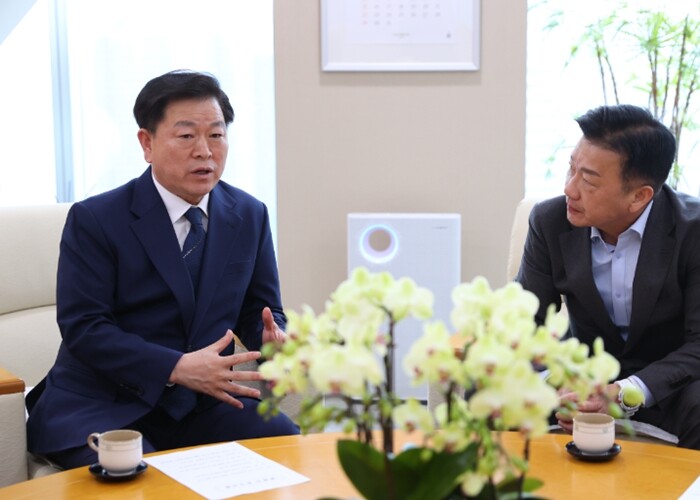 박승원 광명시장, 신안산선 사고 구간...