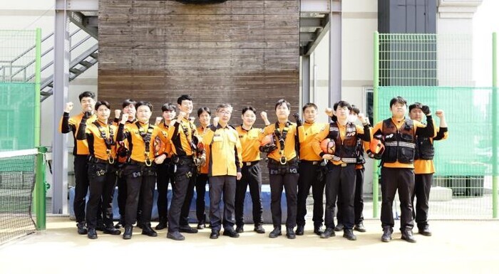 나주소방서, 전남소방기술경연대회 우수...